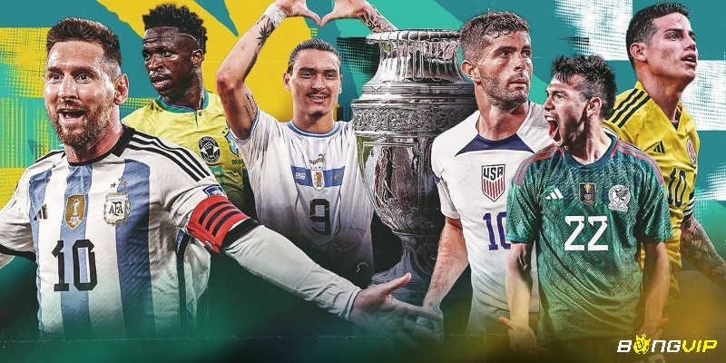 Giải bóng đá hàng đầu khu vực Nam Mỹ - Copa America