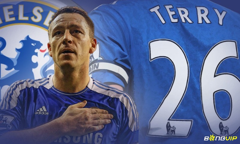 John Terry chốt chặn phòng ngự vững chắc của đội bóng Chelsea lịch sử